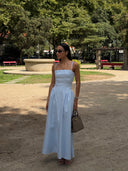 Powder blue Dress